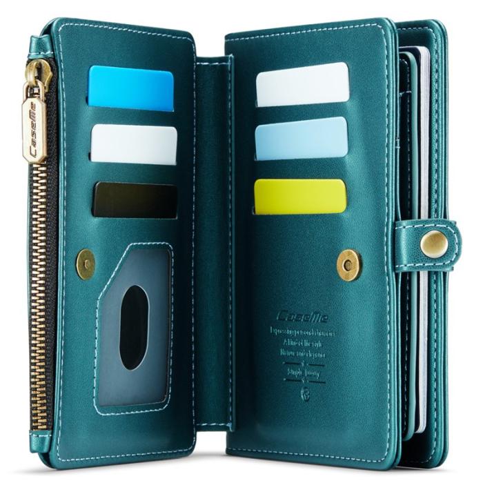 Caseme - CASEME Me60 Passerkort Plånbok RFID Skydd Blå