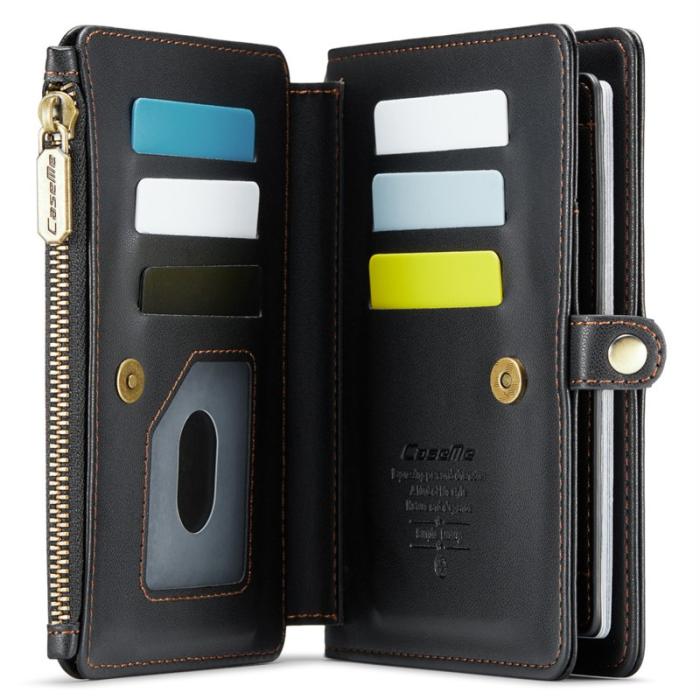 Caseme - CASEME Me60 Passfodral i Läder med RFID-skydd - Svart