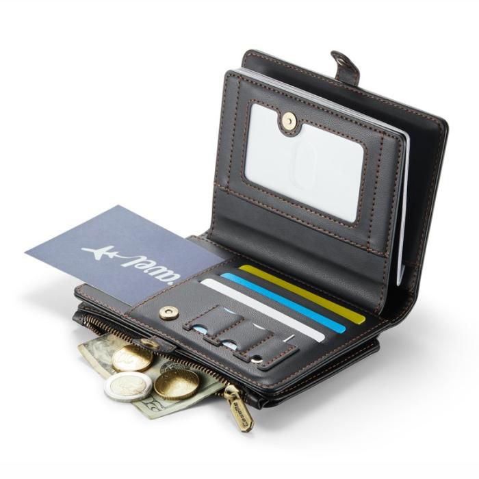 Caseme - CASEME Me60 Passfodral i Läder med RFID-skydd - Svart