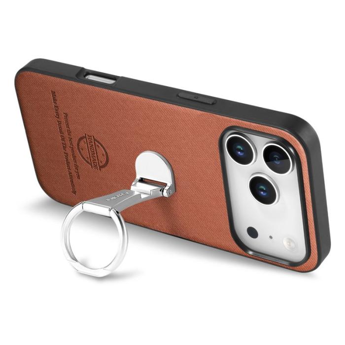 CASENEO - CASENEO BW-12 iPhone 17 Pro Max Skal Fällbart Ställ Brun