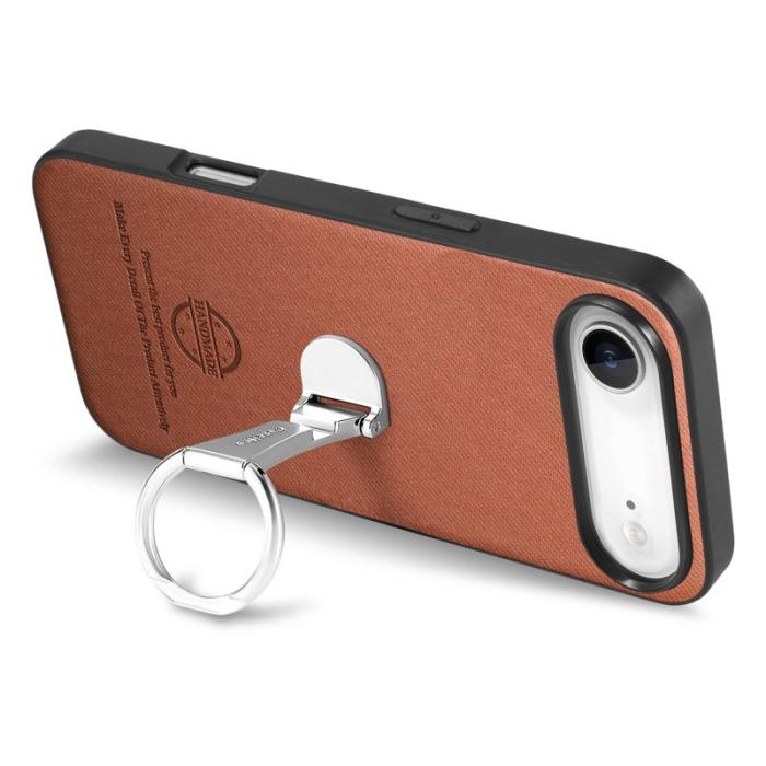 CASENEO - CASENEO BW-12 iPhone Air Fodral med Kickstand - Brun