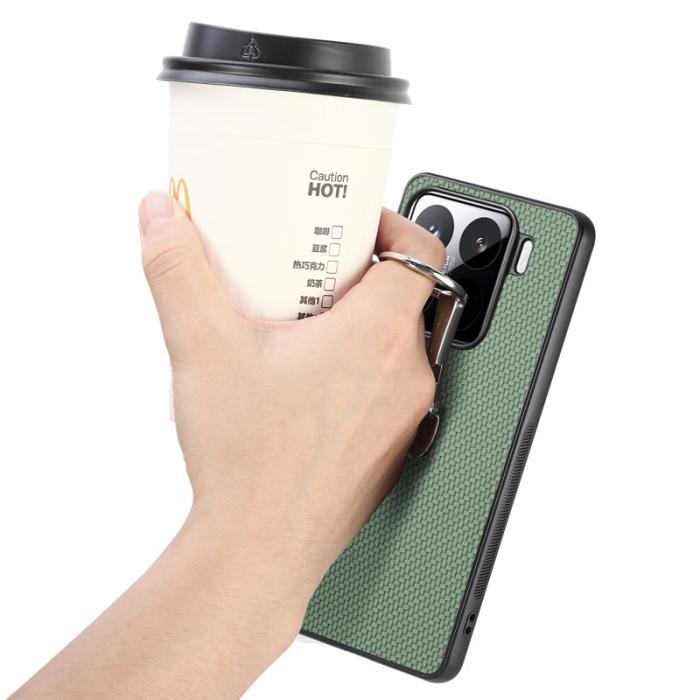 CASENEO - CASENEO C1-19 för Xiaomi 15 Skal Fällbart Ställ i Grön