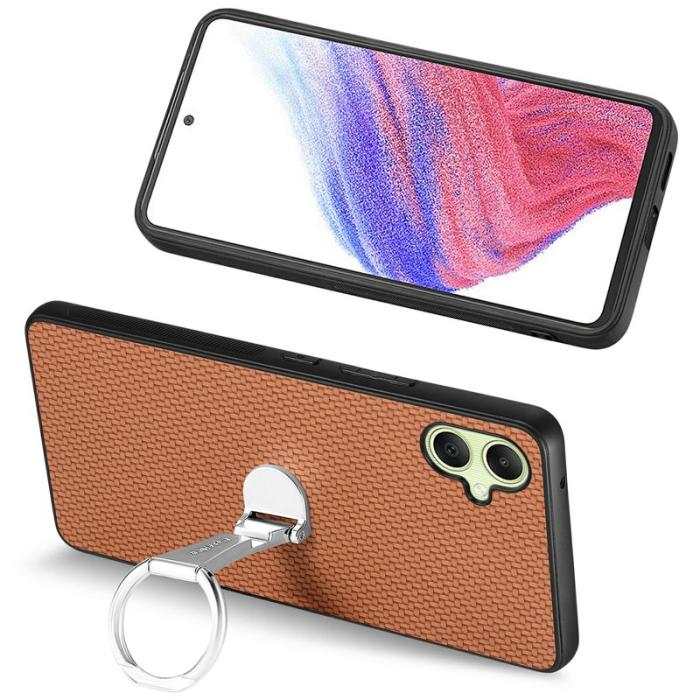 CASENEO - CASENEO C1-19 Fodral för Samsung Galaxy A06 4G - Brun