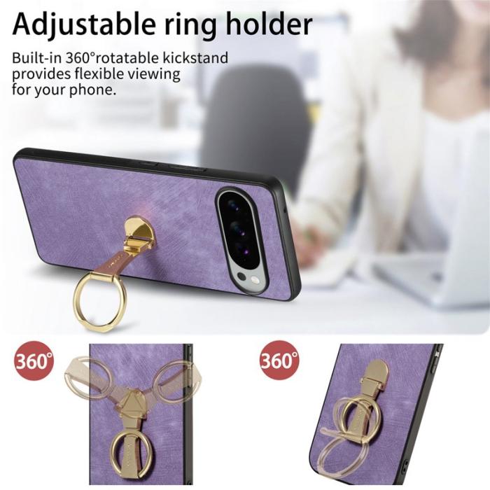 CASENEO - CASENEO D22 Fodral för Google Pixel 10 Pro XL - Lila Retro