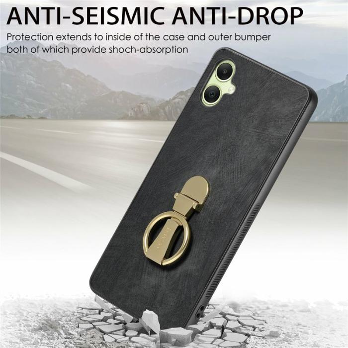 CASENEO - CASENEO D22 Samsung Galaxy A06 Fodral Retro Läder Rosa