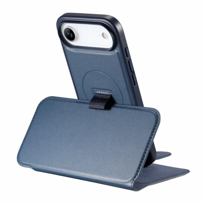 CASENEO - CASENEO iPhone Air Skal RFID Blocker Läder Blå