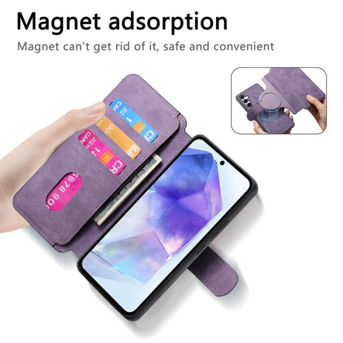 CASENEO - CASENEO Magnetic Case Samsung Galaxy A35 5G Fodral Lila