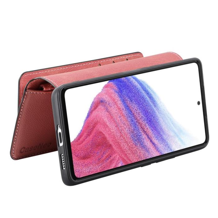 CASENEO - CASENEO MW-02 Fodral för Xiaomi 15 Pro i Läder - Rosa