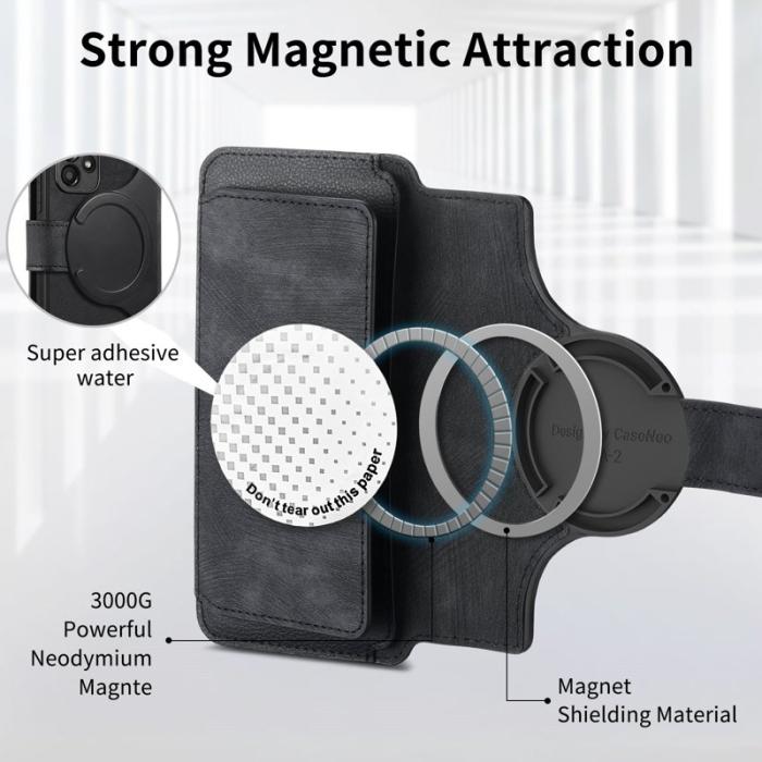 CASENEO - CASENEO MW-02 Fodral till Samsung Galaxy S24 FE - Svart