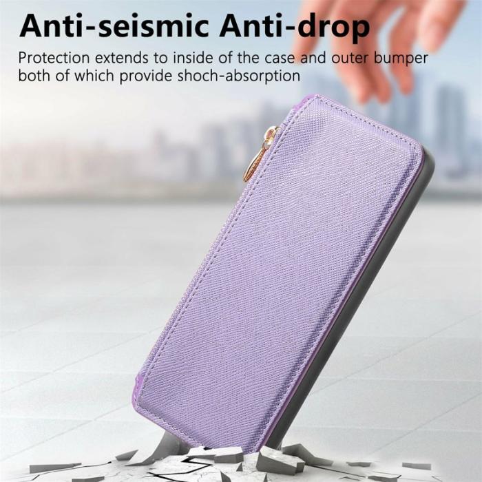 CASENEO - CASENEO Nothing Phone (2a) Fodral Äkta läder - Lila