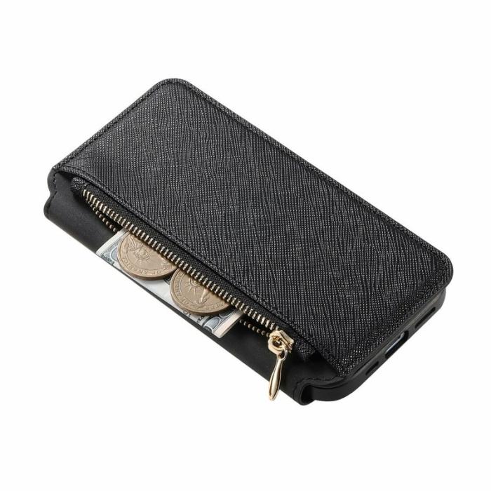 CASENEO - CASENEO Sony Xperia 10 VI Skal Läder Detachable Magnetisk Svart