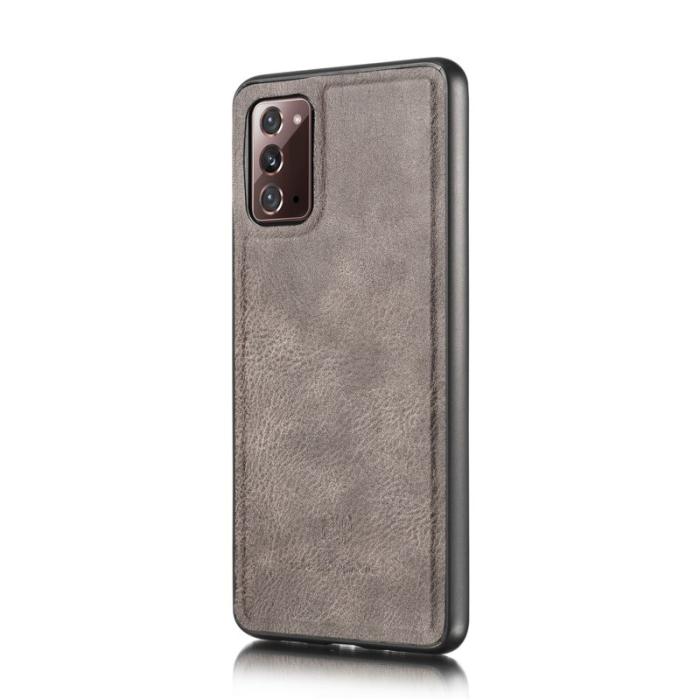 DG.MING - DG.MING Detachable 2-in-1 Back Cover + Läderfodral Grey