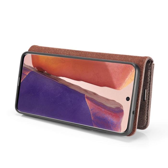 DG.MING - DG.MING Detachable 2-in-1 Back Cover + Läderfodral Grey