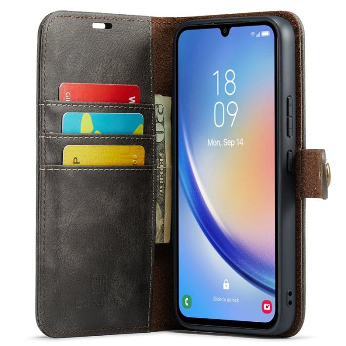 DG.MING - DG.MING Galaxy A34 5G Fodral Detachable Magnetisk Grå