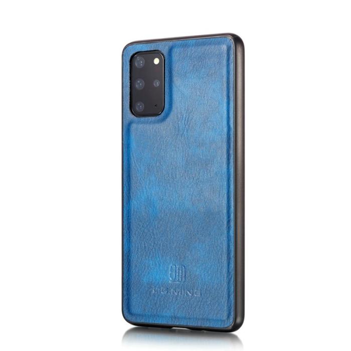 DG.MING - DG.MING Galaxy S20 4G/5G Fodral 2-i-1 Läder Blå