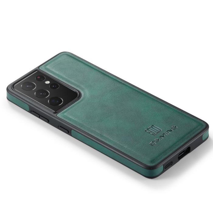 DG.MING - DG.MING Galaxy S21 Ultra 5G Skal i Läder - Grön