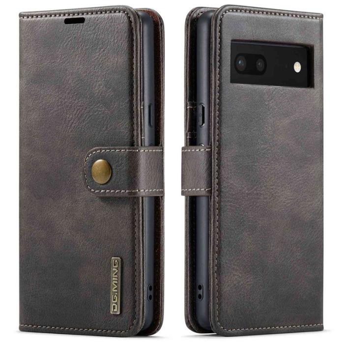 DG.MING - DG.MING Google Pixel 7 5G Fodral i Grått med Ställning