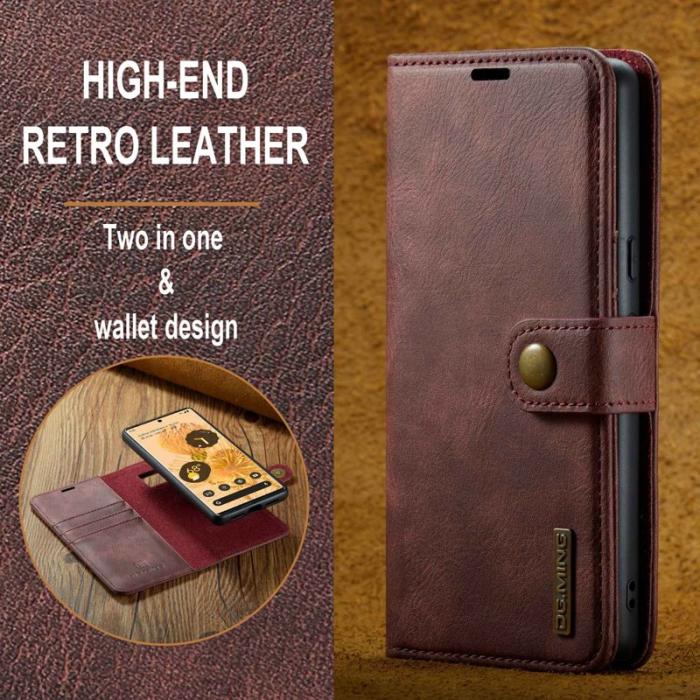 DG.MING - DG.MING Google Pixel 7 Pro 5G Skal 2-i-1 Röd