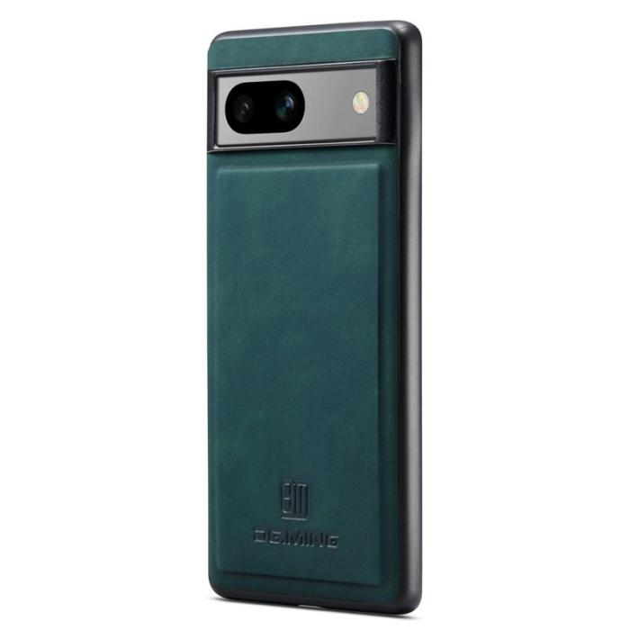DG.MING - DG.MING Google Pixel 7a Skal PC TPU PU Läder - Grön