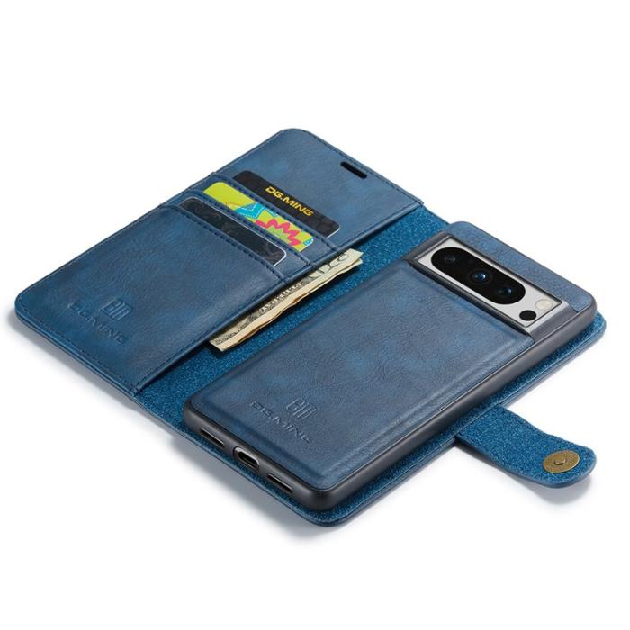 DG.MING - DG.MING Google Pixel 8 Pro Fodral Detachable Magnet Blå