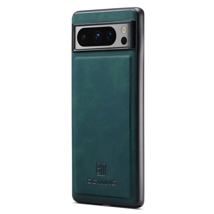 DG.MING - DG.MING Google Pixel 8 Pro Skal PU Läder + PC + TPU - Grön