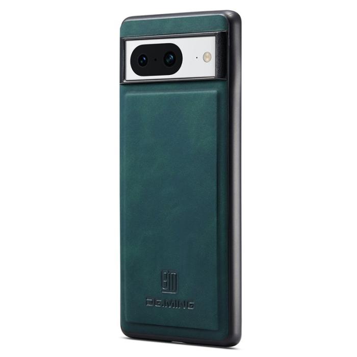 DG.MING - DG.MING Google Pixel 8 Skal PU Läder Coated PC+TPU Grön