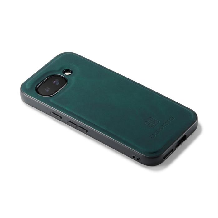 DG.MING - DG.MING Google Pixel 9a Skal PU Läder Hybrid Grön