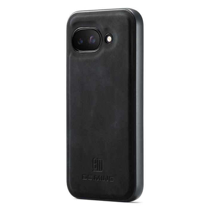 DG.MING - DG.MING Google Pixel 9a Skal PU Läder Hybrid - Svart