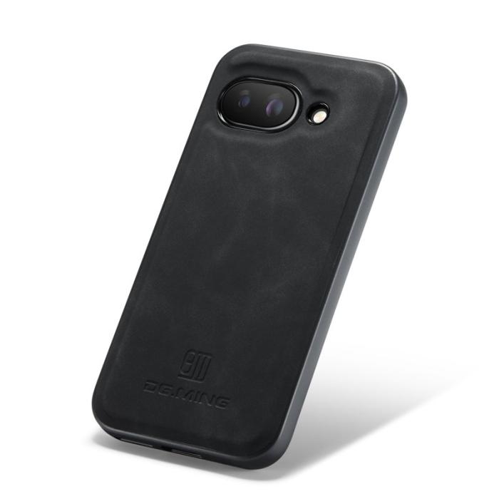 DG.MING - DG.MING Google Pixel 9a Skal PU Läder Hybrid - Svart