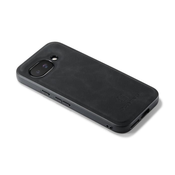 DG.MING - DG.MING Google Pixel 9a Skal PU Läder Hybrid - Svart