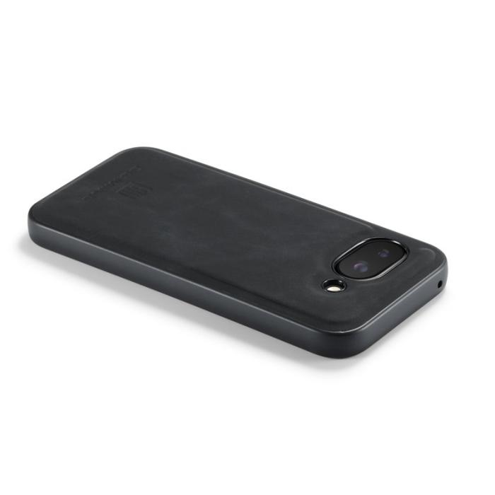 DG.MING - DG.MING Google Pixel 9a Skal PU Läder Hybrid - Svart