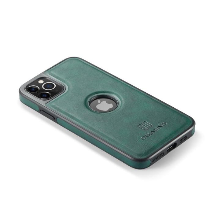 DG.MING - DG.MING iPhone 11 Pro Max Skal Läderbeläggning Grön