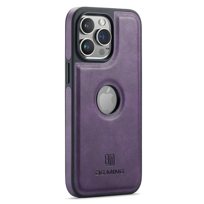 DG.MING - DG.MING iPhone 13 Pro Fodral Logo View Lila Anti-Fall