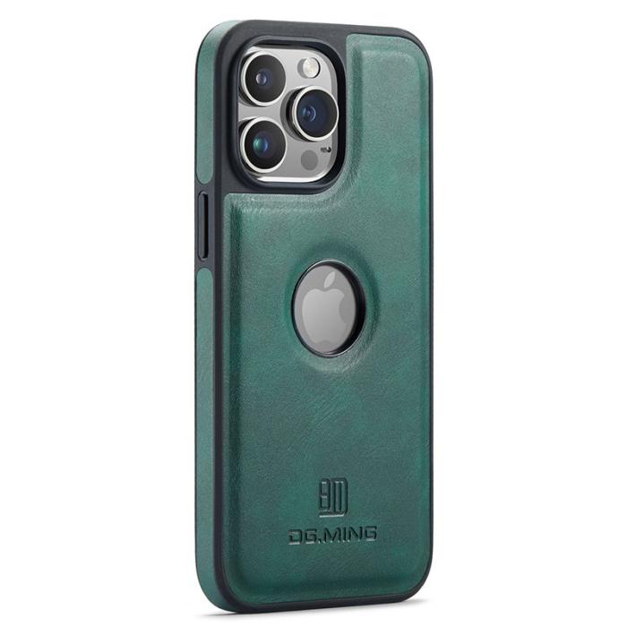 DG.MING - DG.MING iPhone 15 Plus Fodral Logo View Bakskal Grön