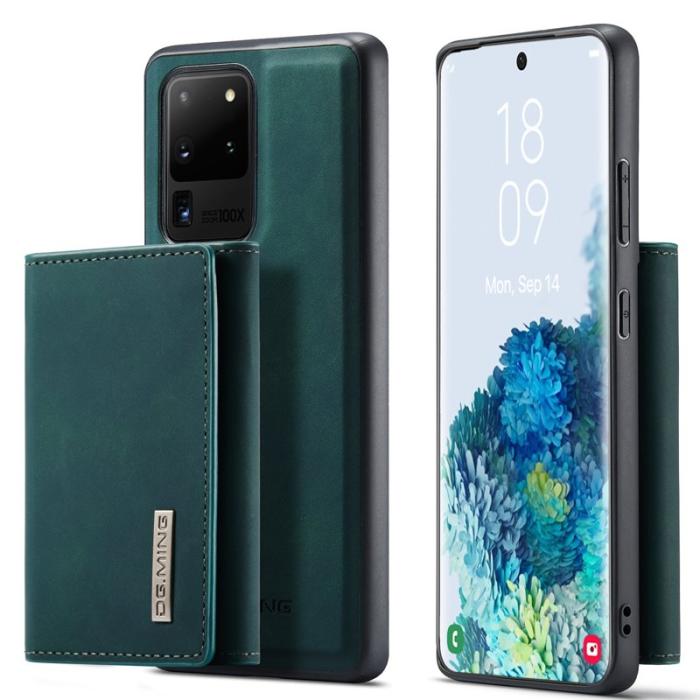 DG.MING - DG.MING M1 Series 2-in-1 Skal med Ställ för Galaxy S20 Ultra - Grön