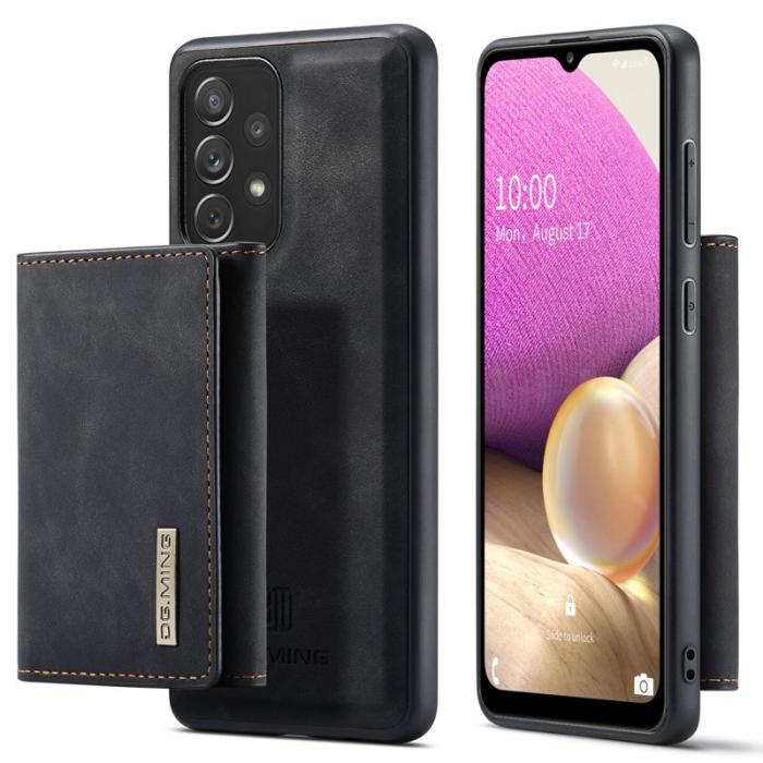 DG.MING - DG.MING M1 Series 2-in-1 Wallet Skal för Samsung Galaxy A33 5G - Svart