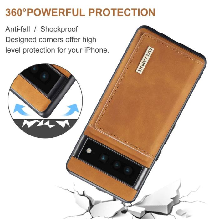 DG.MING - DG.MING M1 Series Fodral för Google Pixel 7 Pro 5G - Brun