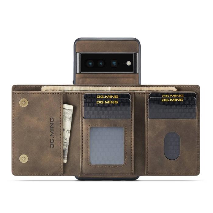 DG.MING - DG.MING M1 Series Fodral för Google Pixel 7 Pro 5G - Kaffe