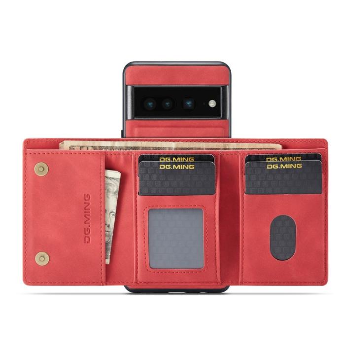 DG.MING - DG.MING M1 Series Fodral för Google Pixel 7 Pro 5G Röd