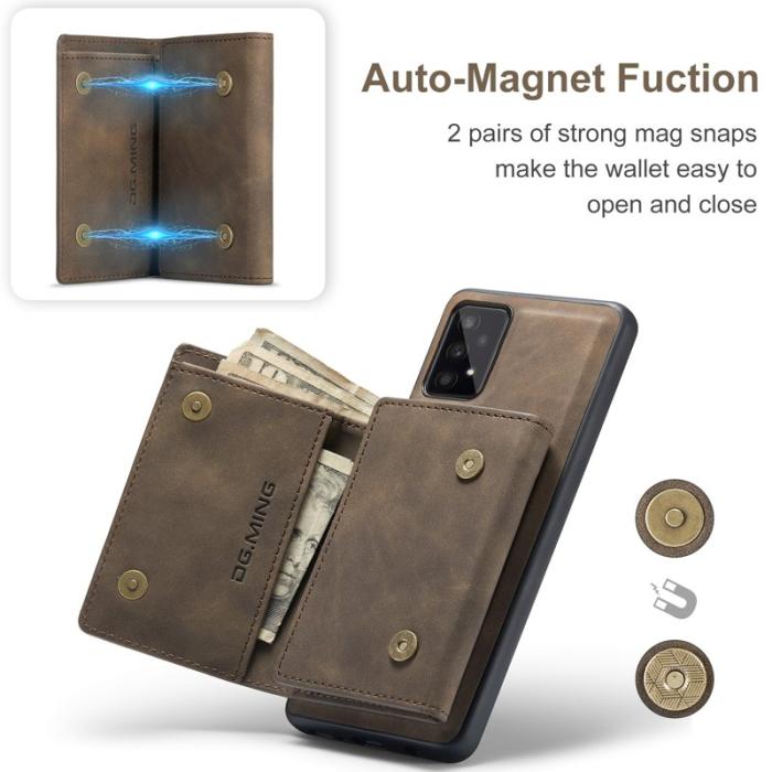 DG.MING - DG.MING M1 Series Fodral för Samsung Galaxy A53 5G - Coffee