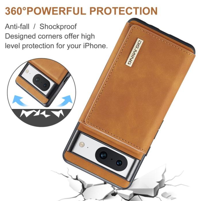 DG.MING - DG.MING M1 Series Google Pixel 8 Fodral Magnetisk Brun