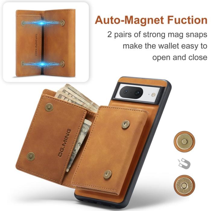 DG.MING - DG.MING M1 Series Google Pixel 8 Fodral Magnetisk Brun