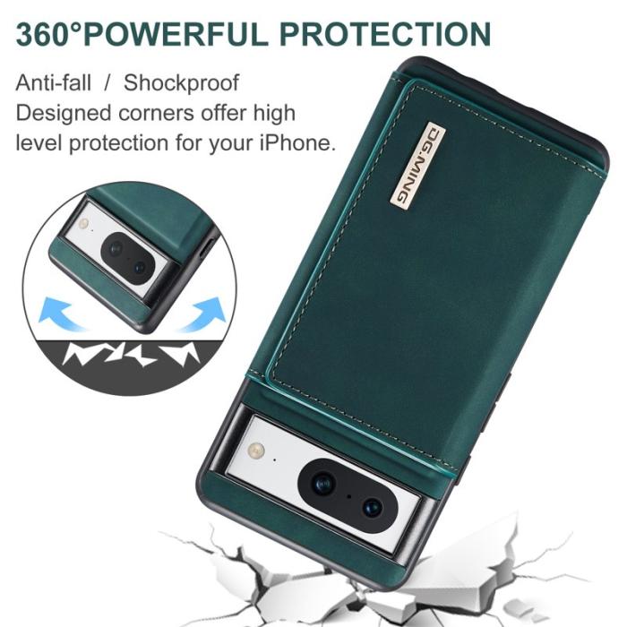 DG.MING - DG.MING M1 Series Google Pixel 8 Fodral Magnetisk Grön