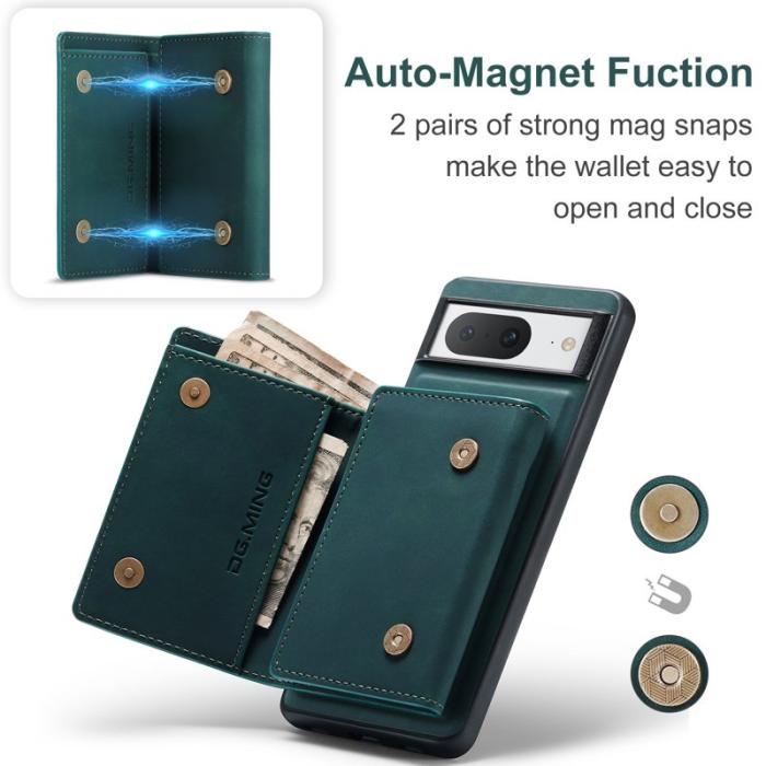 DG.MING - DG.MING M1 Series Google Pixel 8 Fodral Magnetisk Grön