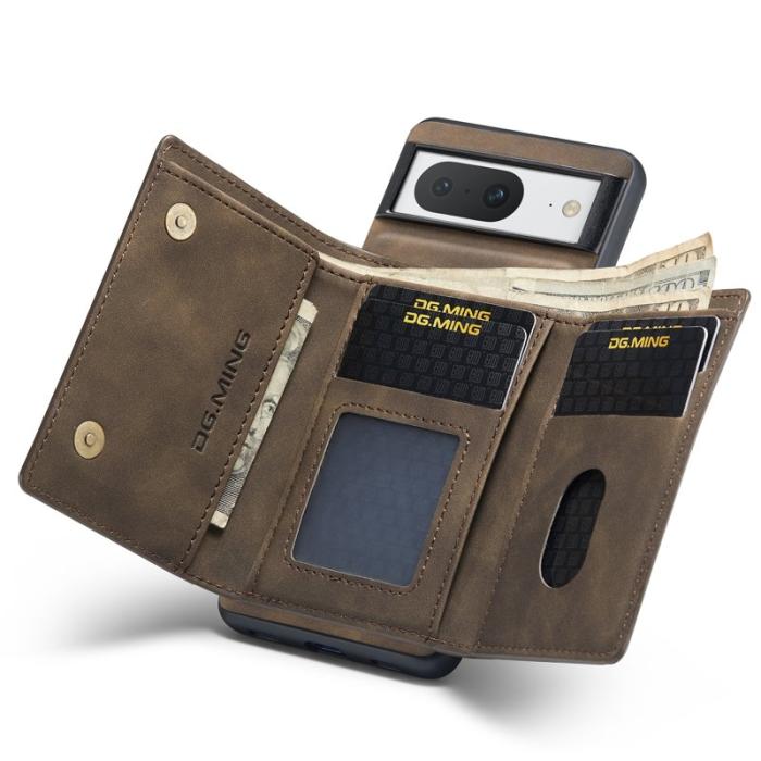 DG.MING - DG.MING M1 Series Google Pixel 8 Fodral Magnetisk Kaffe