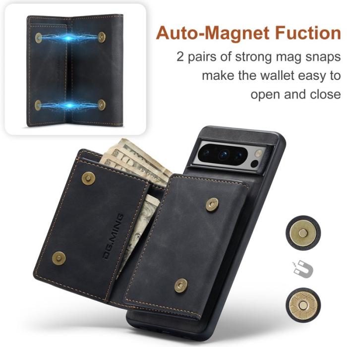DG.MING - DG.MING M1 Series Google Pixel 8 Pro Fodral Magnetisk Svart