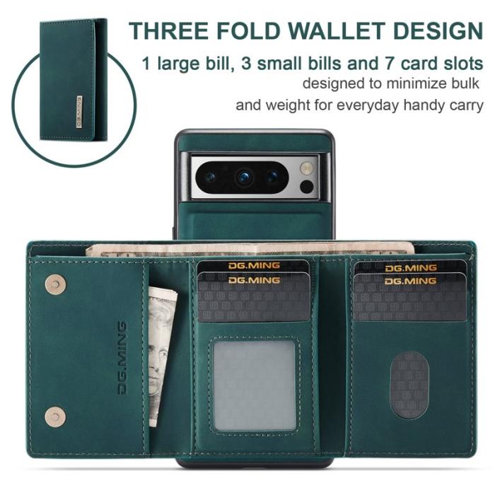 DG.MING - DG.MING M1 Series Google Pixel 8 Pro Skal Magnetisk Grön