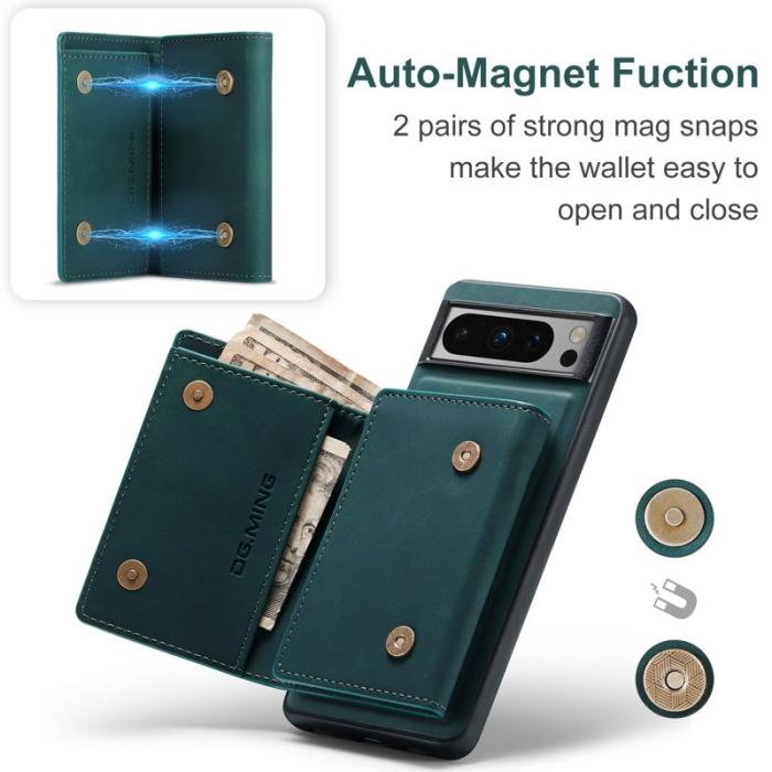 DG.MING - DG.MING M1 Series Google Pixel 8 Pro Skal Magnetisk Grön