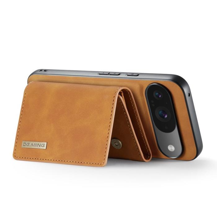 DG.MING - DG.MING M1 Series Google Pixel 9 Pro Skal Kickstand Brun