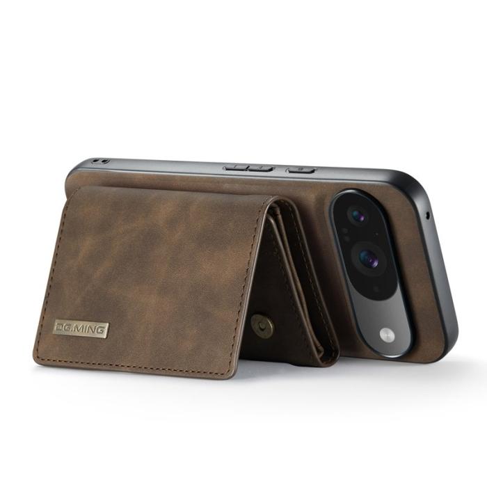 DG.MING - DG.MING M1 Series Google Pixel 9 Pro Skal Kickstand Kaffe